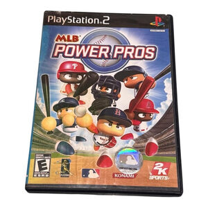 MLB Power Pros Sony PlayStation 2 PS2 Game Complete E Rated Konami 2K Sports